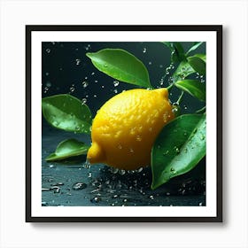 Lemon Trending On Artstation Sharp Focus Studio Photo Intricate Details Highly Detailed Art Print