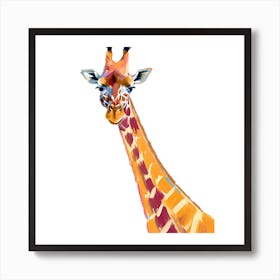 Giraffe 06 1 Art Print