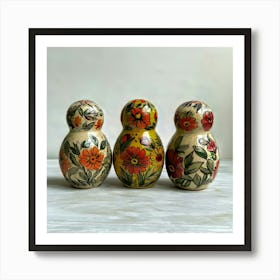 Russian Nesting Dolls 1 Art Print