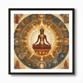 Meditation Art Print