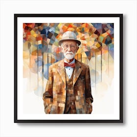 Portrait Of A Man 1 Art Print