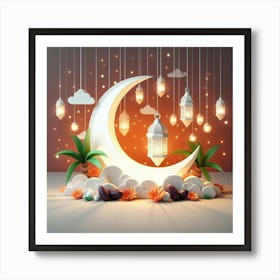 Ramadan Lanterns 5 Art Print
