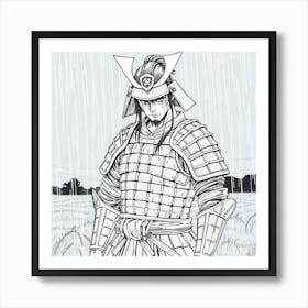 Samurai Art 80 Art Print