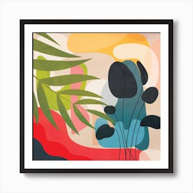 Sunrise Garden 10 Art Print