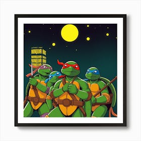 Teenage Mutant Ninja Turtles 1 Art Print