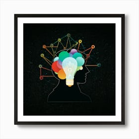 Creative Mind Art Print