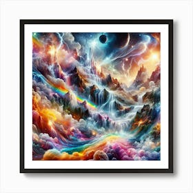 Rainbows In The Sky 1 Art Print