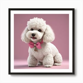 Poodle Art Print