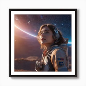 Martian Art Print