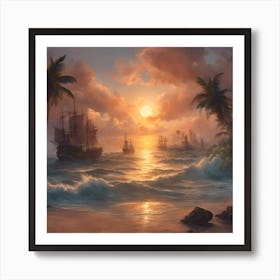 Pirates Of The Caribbean Art Print