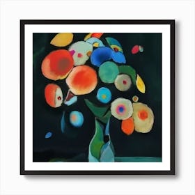 Flowers In A Vase 2 Art Print