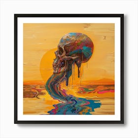 Illustrate An Evocative Canvas That Combines Milo Hartn 76140 Art Print