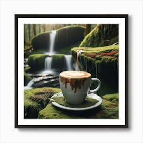 Coffee In The Forest 14 Art Print