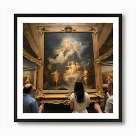 Angels And Demons Art print paintings Art Print