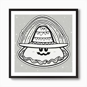 Mexican Hat 16 Art Print