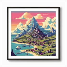 A Fantastical Land 5 Art Print