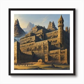 Fantasy Castle 1 Art Print