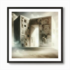 Building In The Sky Art Print