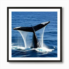 Humpback Whale 13 Art Print