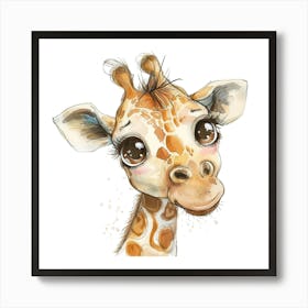 Giraffe Art Print