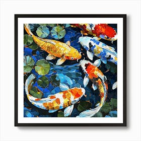 Koi Fish 2 Art Print