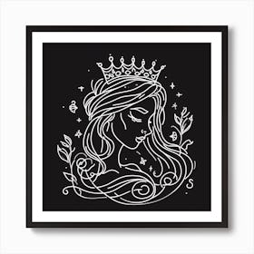 Libra Zodiac Sign Art Print