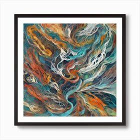 Abstract Nature 2 Art Print