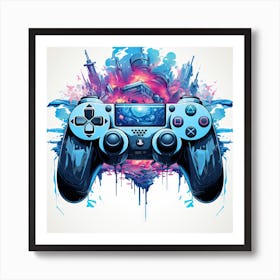 Video Game Controller 1 Art Print