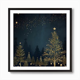 Elegant Christmas Design Series080 Art Print