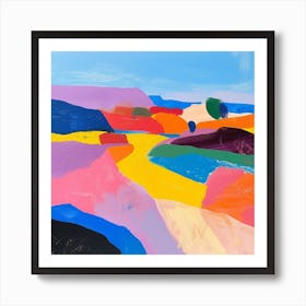 Abstract Travel Collection Jordan 5 Art Print