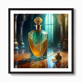 Bottle Of Perfume Art Print