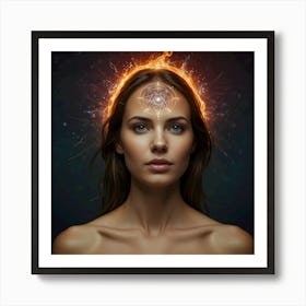 Radiant Awakening Art Print