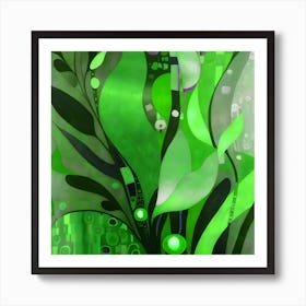 Undersea Flora Art Print