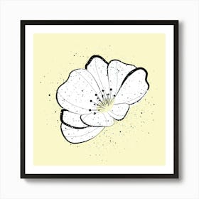 Yellow Bloom Art Print