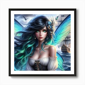 Fairy Hd Wallpaper 3 Art Print