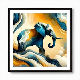 Elephant 03 Art Print