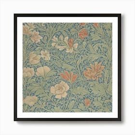 William Morris Wallpaper 1 Art Print