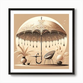 Umbrella Art Print