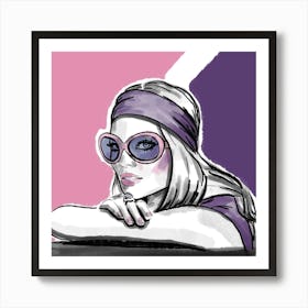 Fashion Girl Art Print