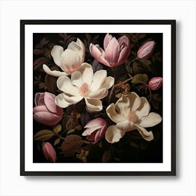 Magnolias 3 Art Print