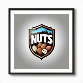 Nuts Logo Art Print