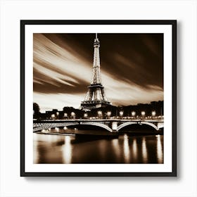 Paris Eiffel Tower 134 Art Print