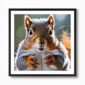 Squirrels Art Print