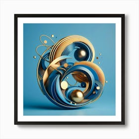 Abstract 3d Design Art Print