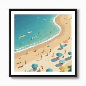 Hawaiian Beach 1 Art Print