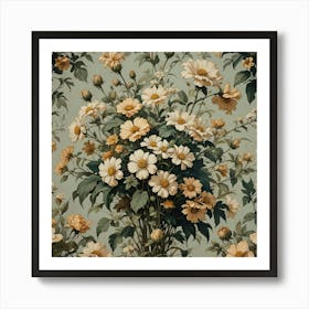 Flowers In A Vase Art Print