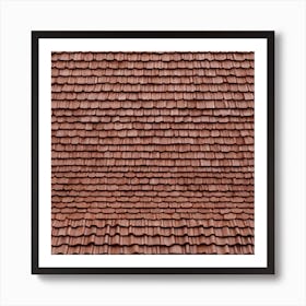 Realistic Roof Tile Flat Surface Pattern For Background Use Trending On Artstation Sharp Focus St (7) Art Print