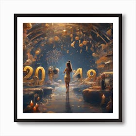 New Year'S Eve Art Print