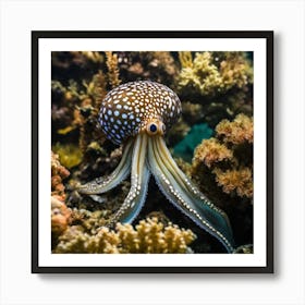 Octopus 6 Art Print