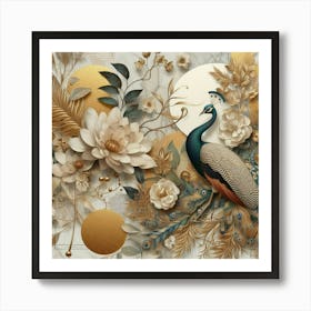 Peacock 2 Art Print